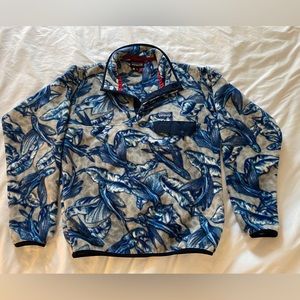 Patagonia Synchilla Fleece Snap T, Flying Fish, Small
